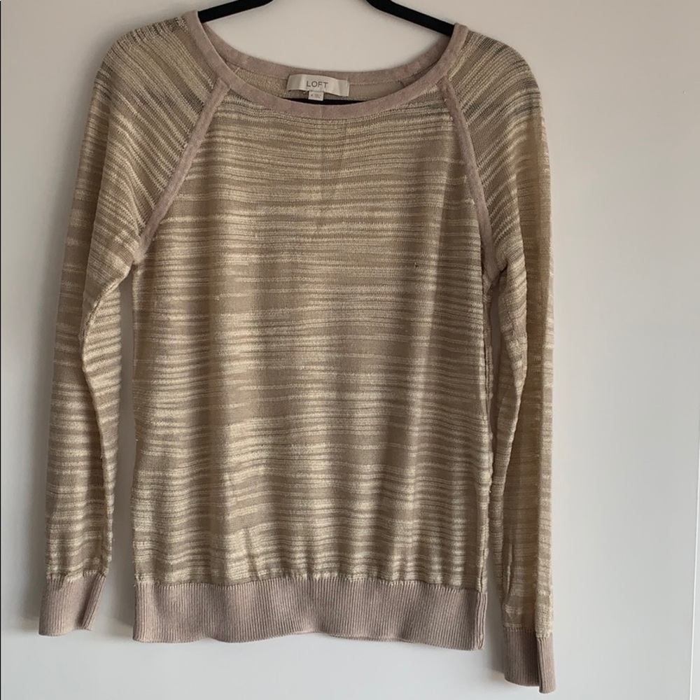 Golden taupe sweater - Loft